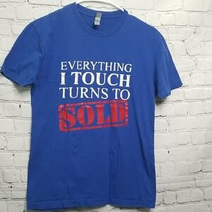 Next Level Apparel mens tee shirt size small EUC